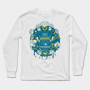 Retro Wave Mystic Aquarius Vase Long Sleeve T-Shirt